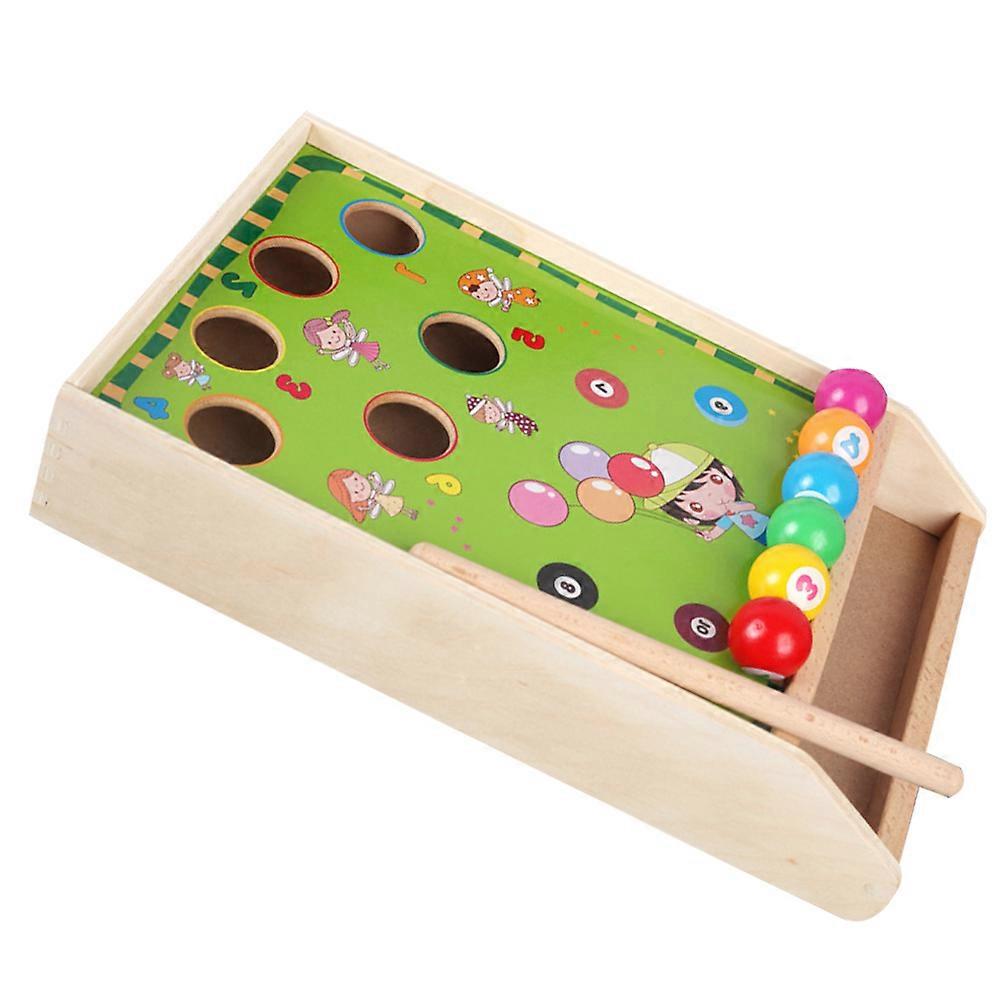 Mini Pool Table Toy for Kids Playing 1Set Interactive Fun Game