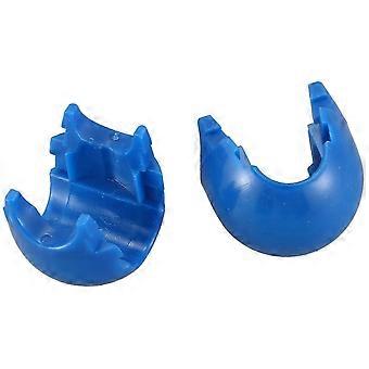 10 stuks klimtouwnet plastic verbindingsgesp klimaccessoires voor buitenattracties schommel klimtouw onderdelen blauwe editie 0428