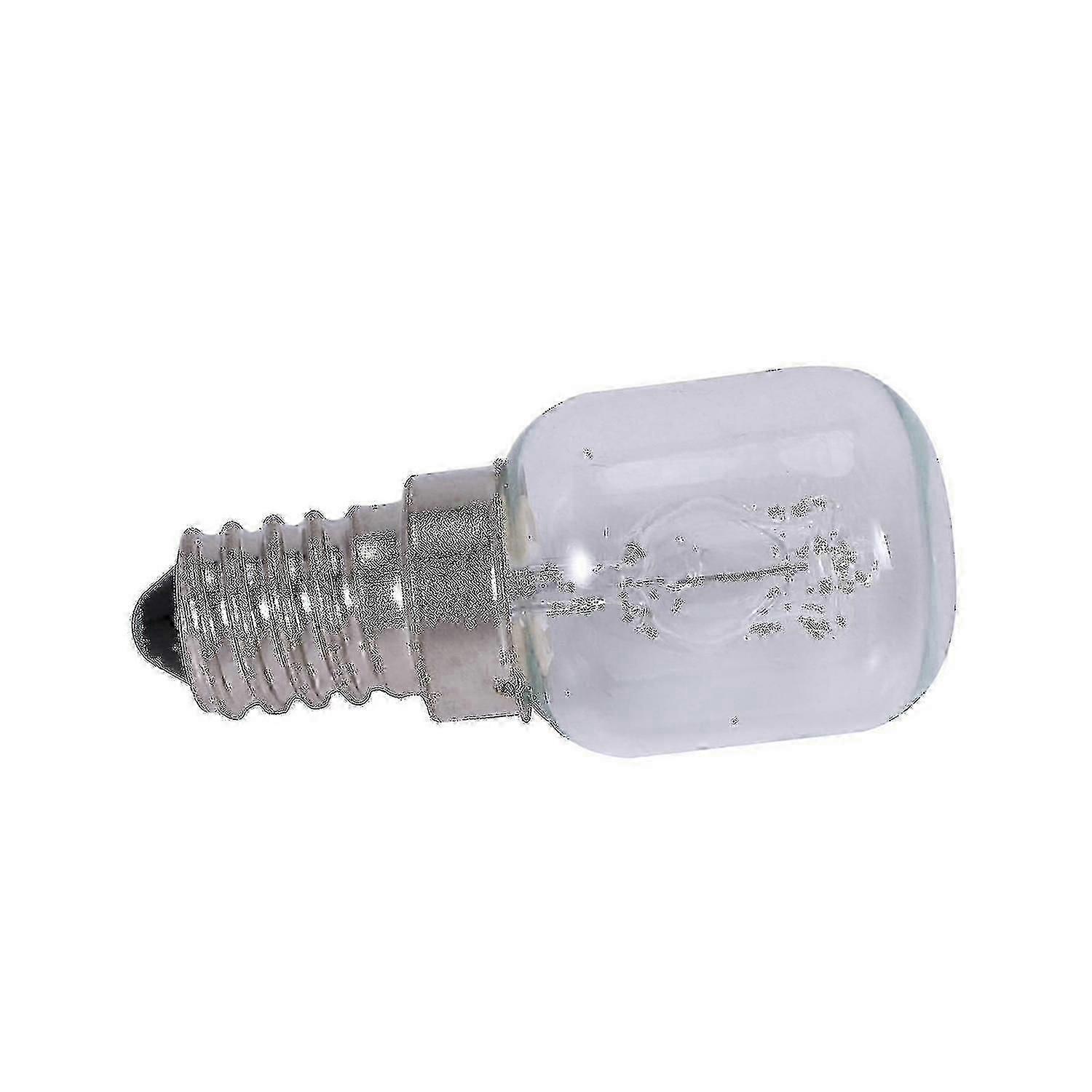 1x E14 High Temperature Bulb 500 Degrees 25w Halogen Bubble Bulb