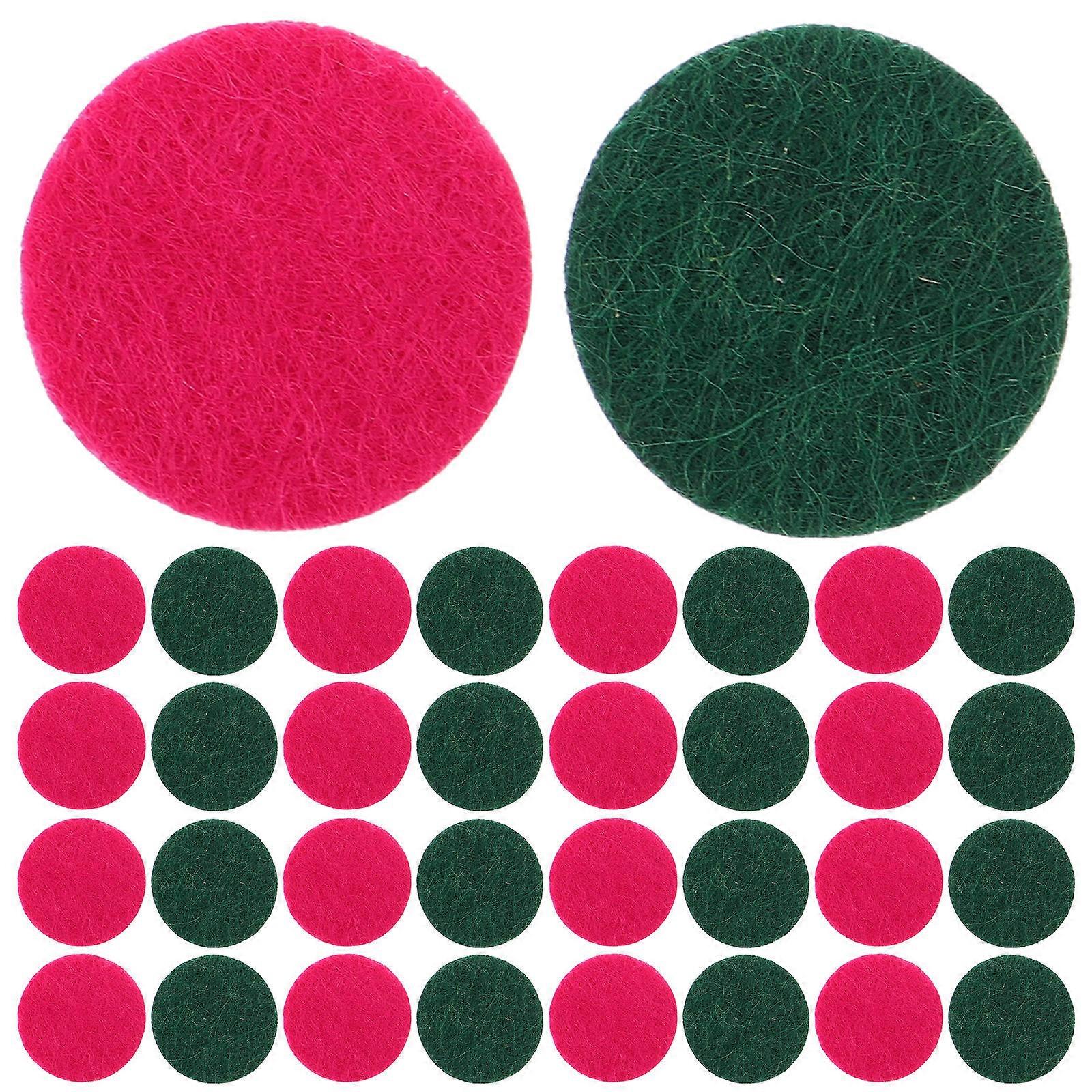 Round Essential Oil Pads for Diffuser Necklace Replacement 400Pcs