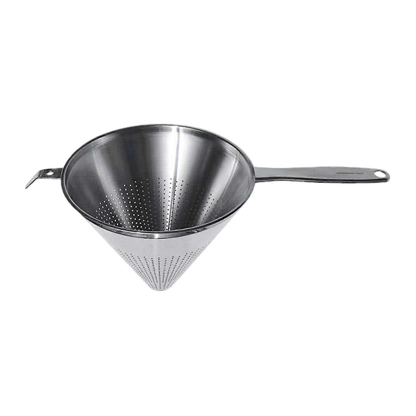 Stainless Steel Cone Colander Design For Hot Liquids And Filtering Multicolor