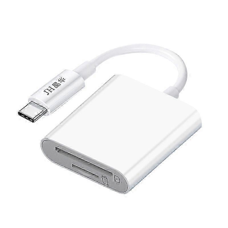 Mobile Phone Card Reader Converter Memory Card Reader, Model: Type-C With Cable TF+SD