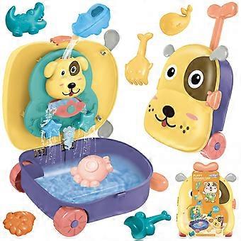 WOOPIE 3 i 1 Sandlåda Set Hund Resväska + Vattenleksak