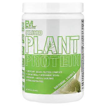 EVLution Nutrition, Stacked Plant Protein, Natuurlijke vanille, 0,66 lb (300 g)