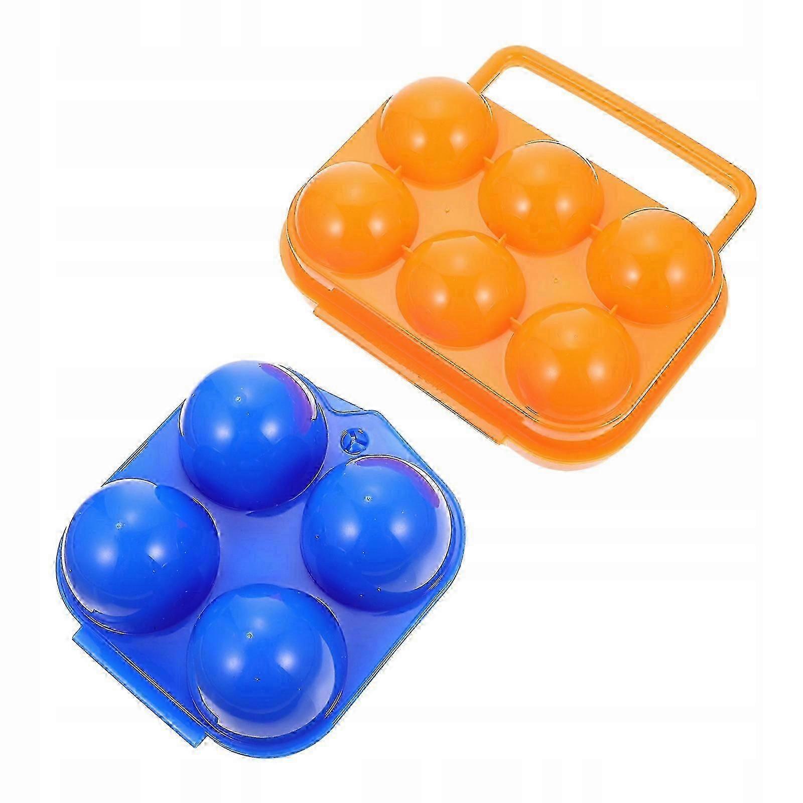 Camping egg storage box, can hold 6 eggs