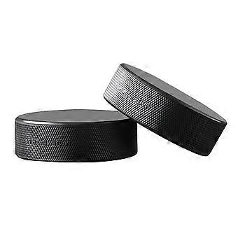 2 Piece Ice Hockey Ball Pucks Rubber Hockey Game Dedicated Training Supplies 26-27