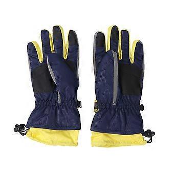 Windproof Gloves Super Warm Winter Gloves with Long Cuff 3Pcs Set