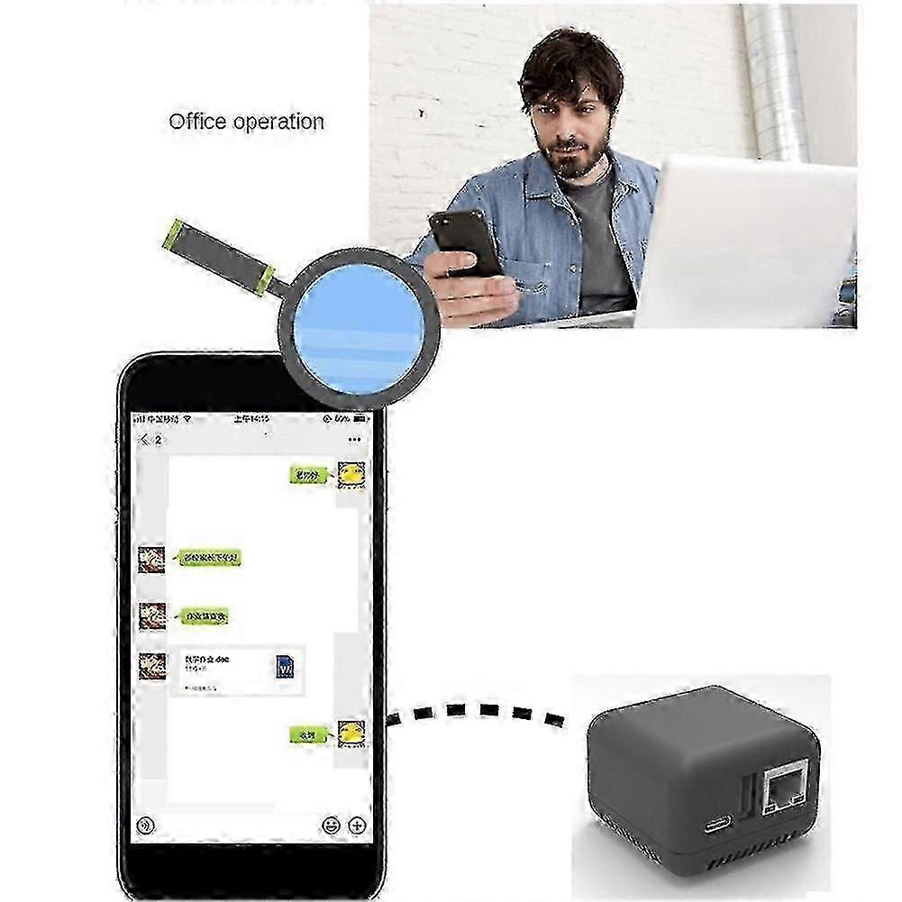 Mini NP330 Network USB 2.0 Print Server(Network Version)