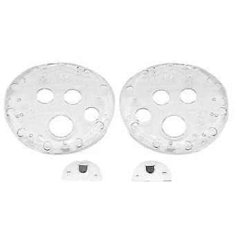 Handvat Controller Button Panel Cover voor Meta Quest 3 Controller Grips Beschermende Transparante Cover Anti Scratch