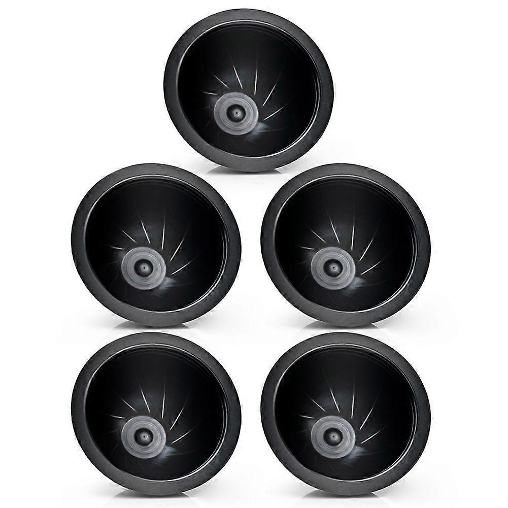 5Pcs/Set Disposable Refillable Coffee Filter Cup Capsule for Nespresso Vertuo