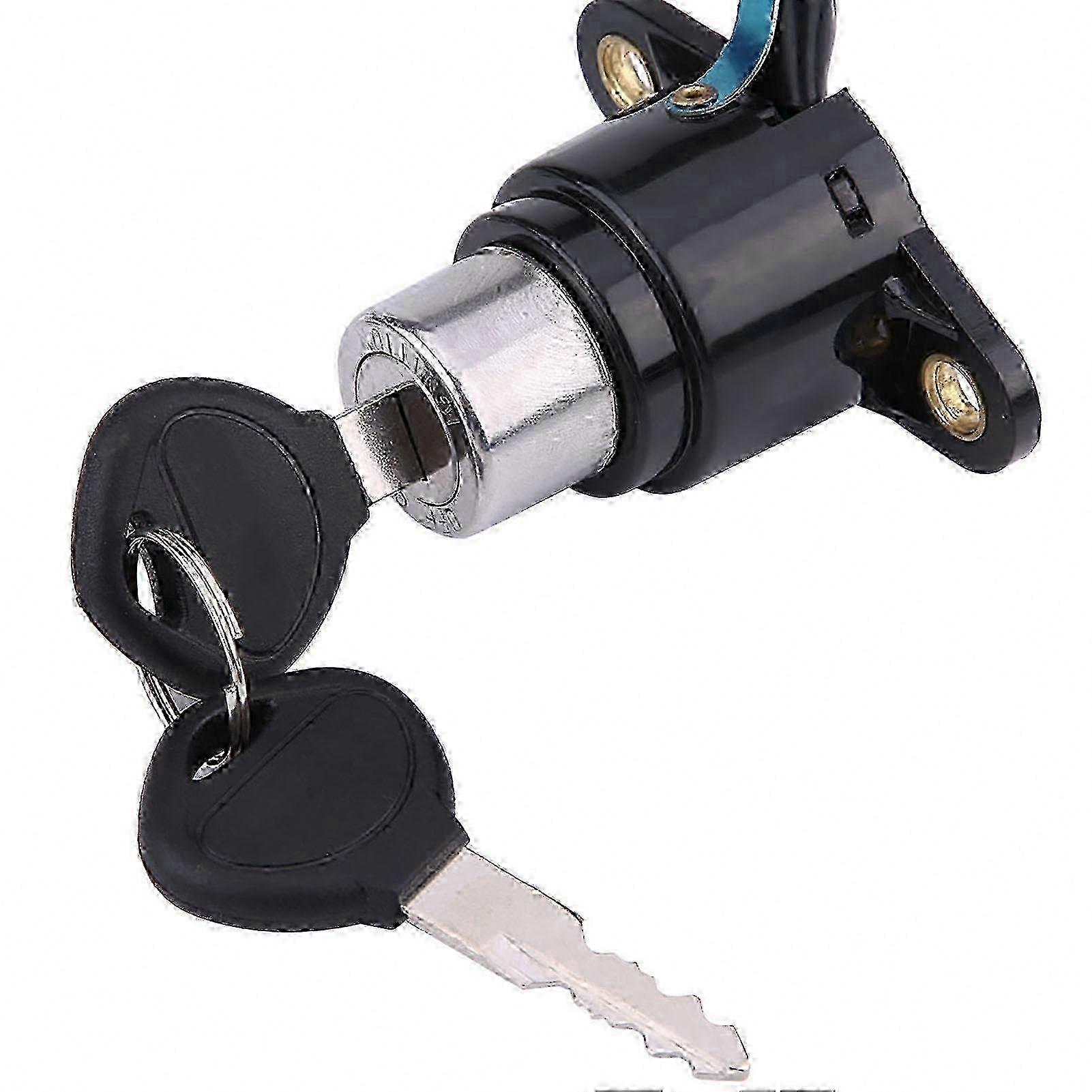 Ignition Switch Lock Set with Key, Compatible with CB/CM 400/450 Motorcycle