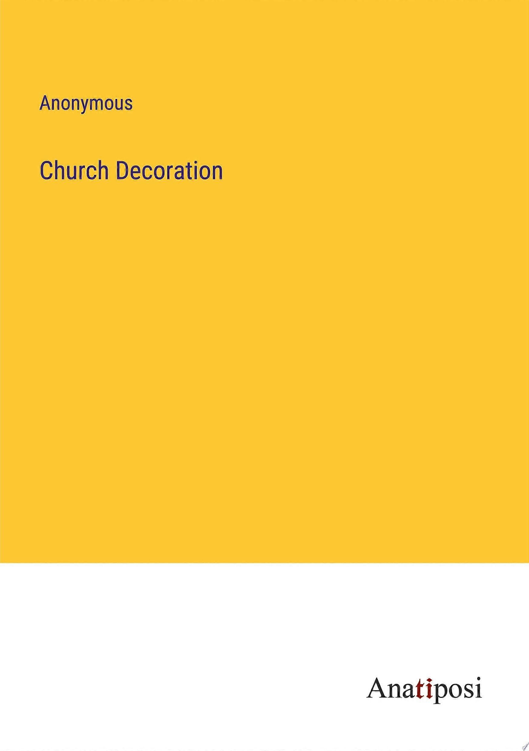 Church decoration