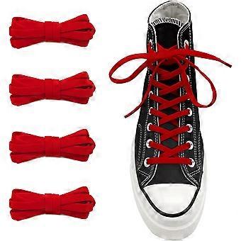 UamGlsob 2-pack 5/16 inch wide elastic shoelaces, suitable for Converse high-top shoes, elastic flat shoelaces, shoe ropes, replacement shoelaces.