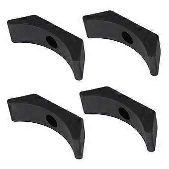4 Pcs Tree Holder Stand Fitness Weights Holder Dumbbell Storage Rack Fitness Supplies Dumbbell Brackets