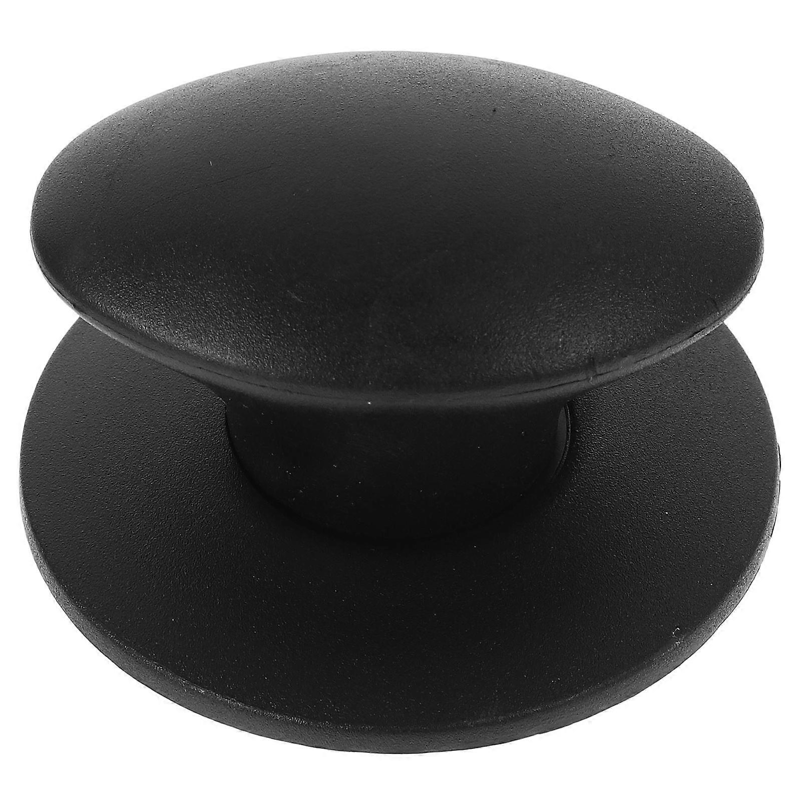 Pot Lid Handle for Holding Use 2Pcs Black Replacement Knobs