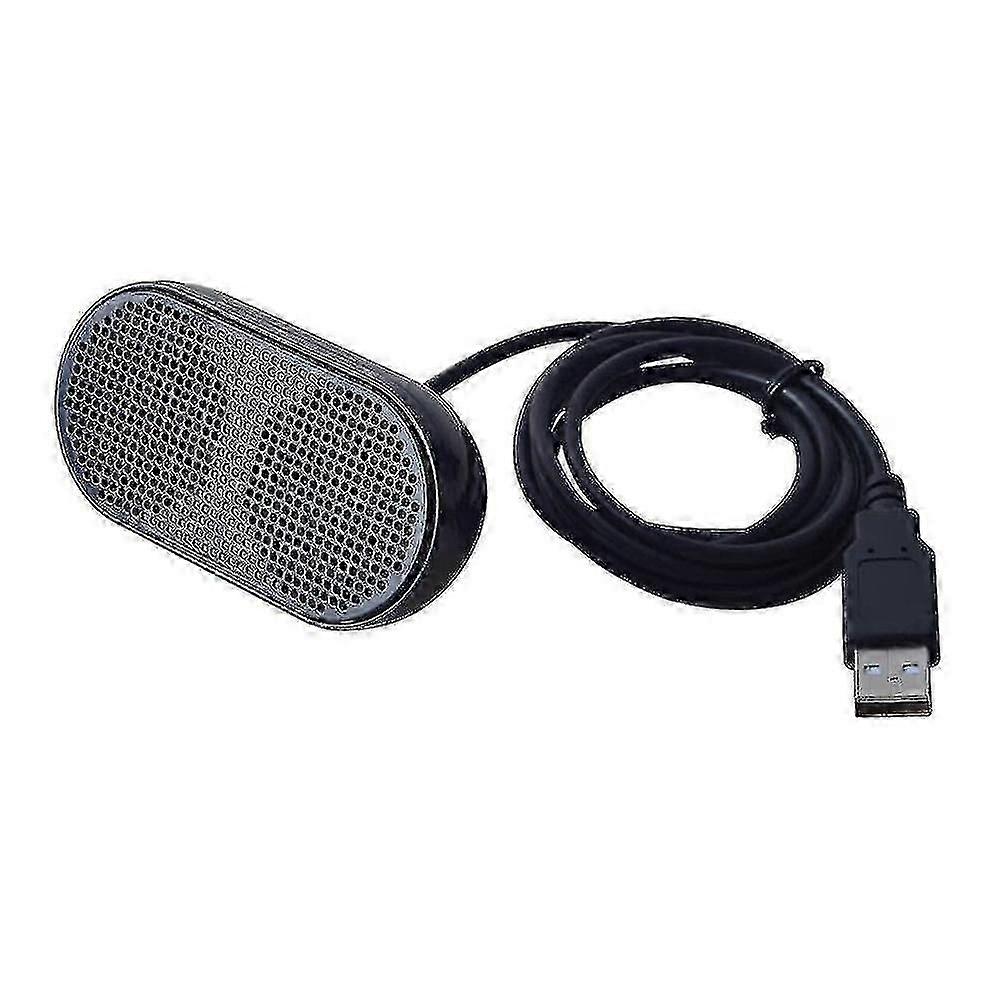 Black USB Mini Stereo Multimedia Speaker for Notebook, Laptop, PC