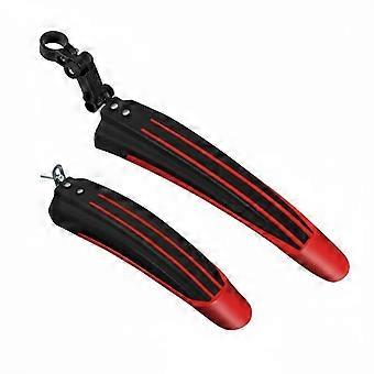 2 stuks universele spatborden voor mountainbikes, eenvoudig te installeren.