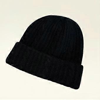 Cappello invernale da donna in maglia morbida, oversize, caldo e casual.