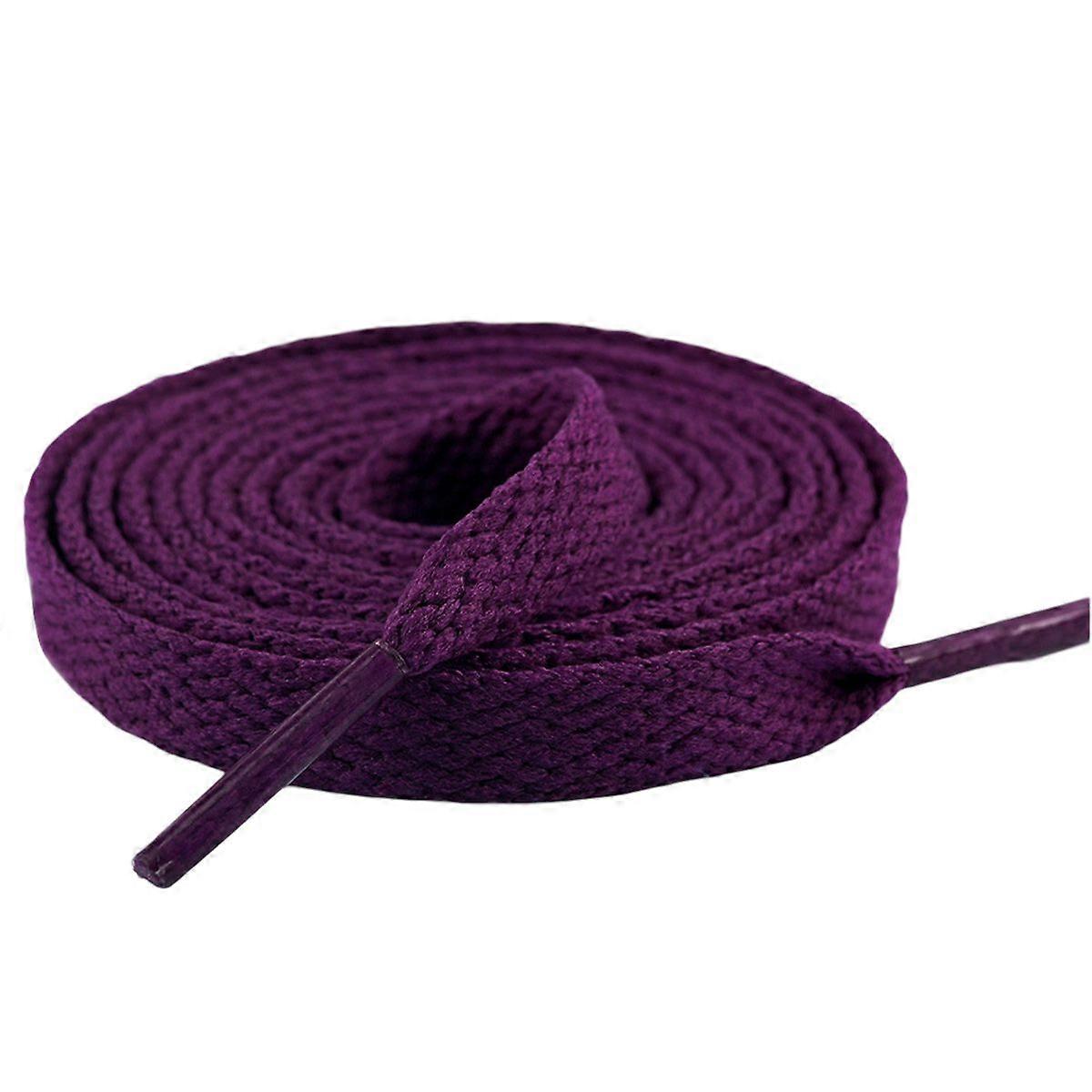 Flat, Durable, Colorfast Polyester Shoelaces
