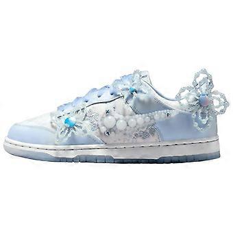 Scarpe da skateboard Nike x SUSAN FANG Dunk in pelle sintetica da donna, azzurre HV8575-100