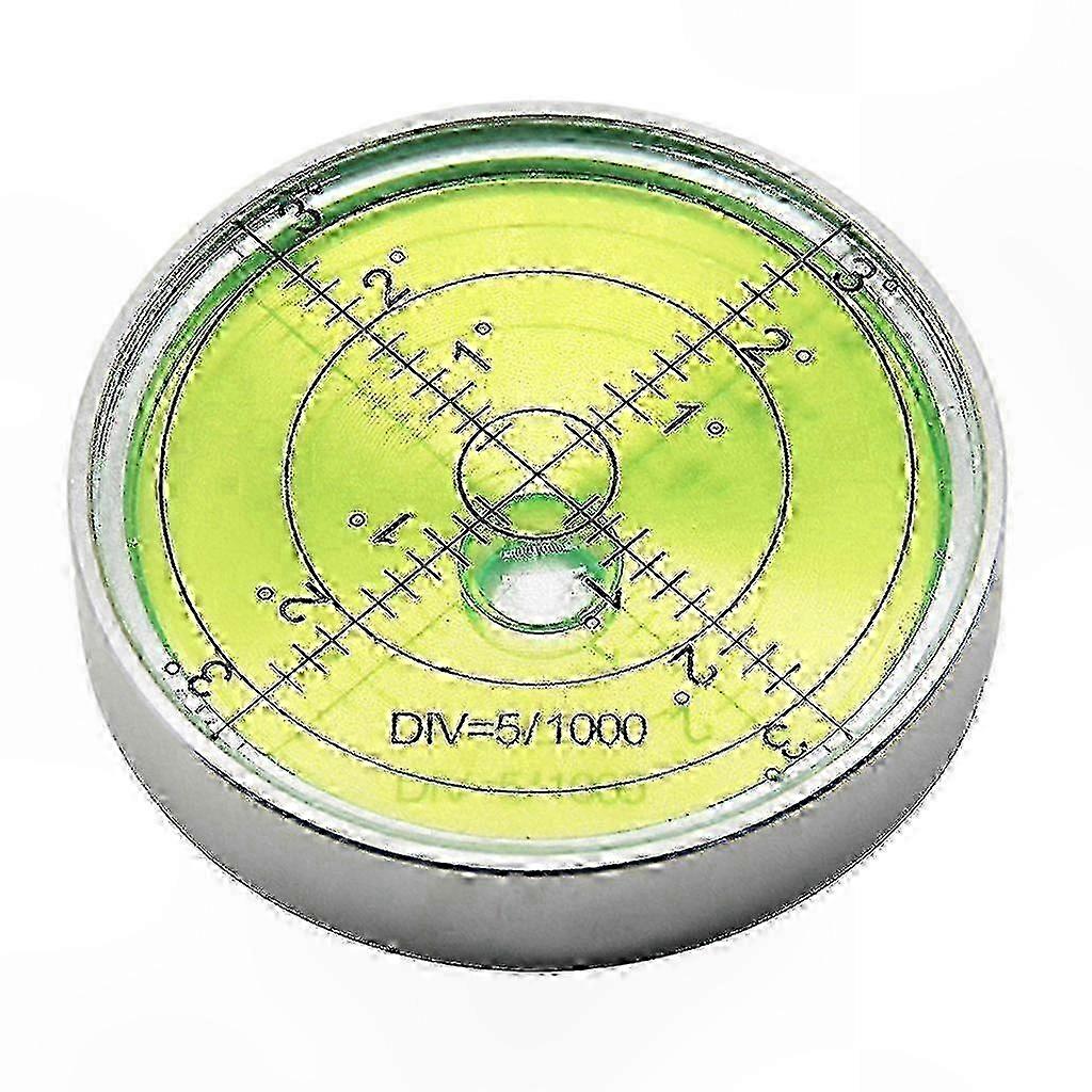 Precision Round Bubble Level compatible with Accurate Surface Alignment