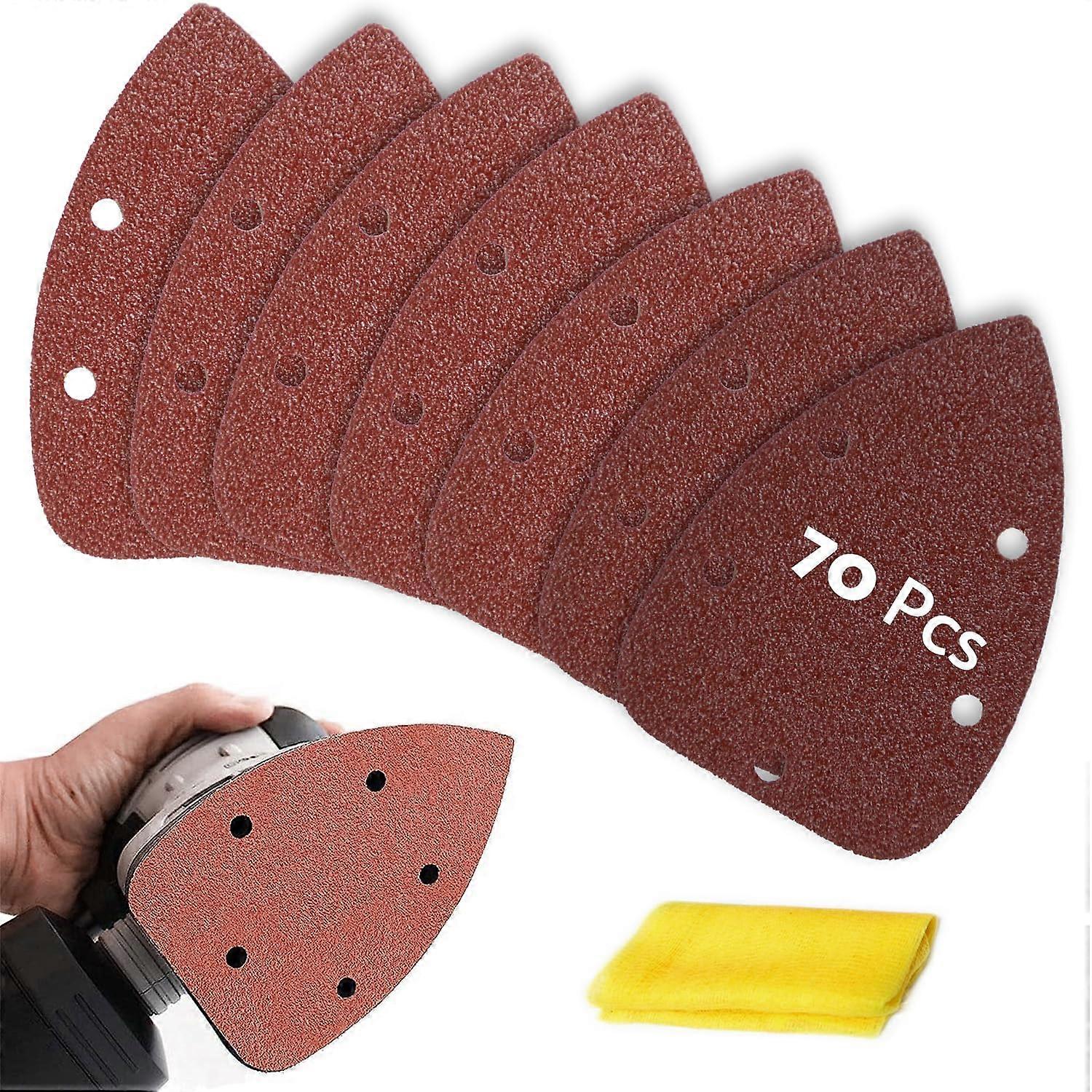 Mouse Sandpaper 70-Piece Pack