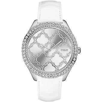 Guess majestic Quartz Analog Woman Watch with Cowhide Bracelet W0579L3