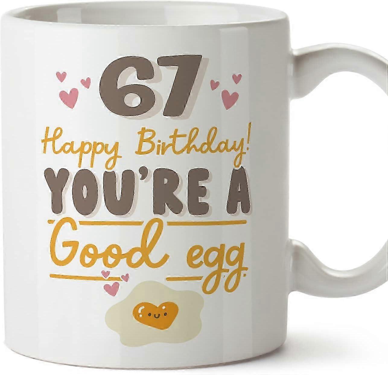 330ml Funny Birthday Mug 67th