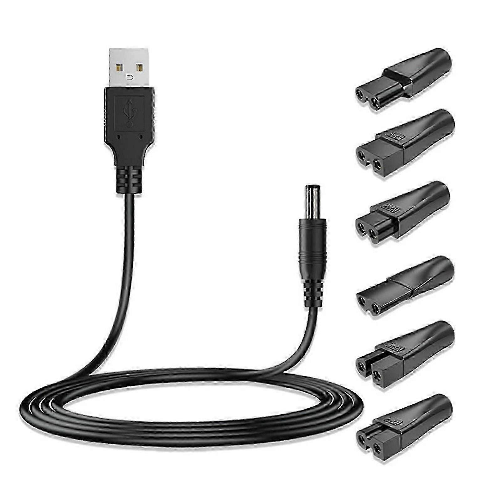 USB to Grooming Device Charging Cable