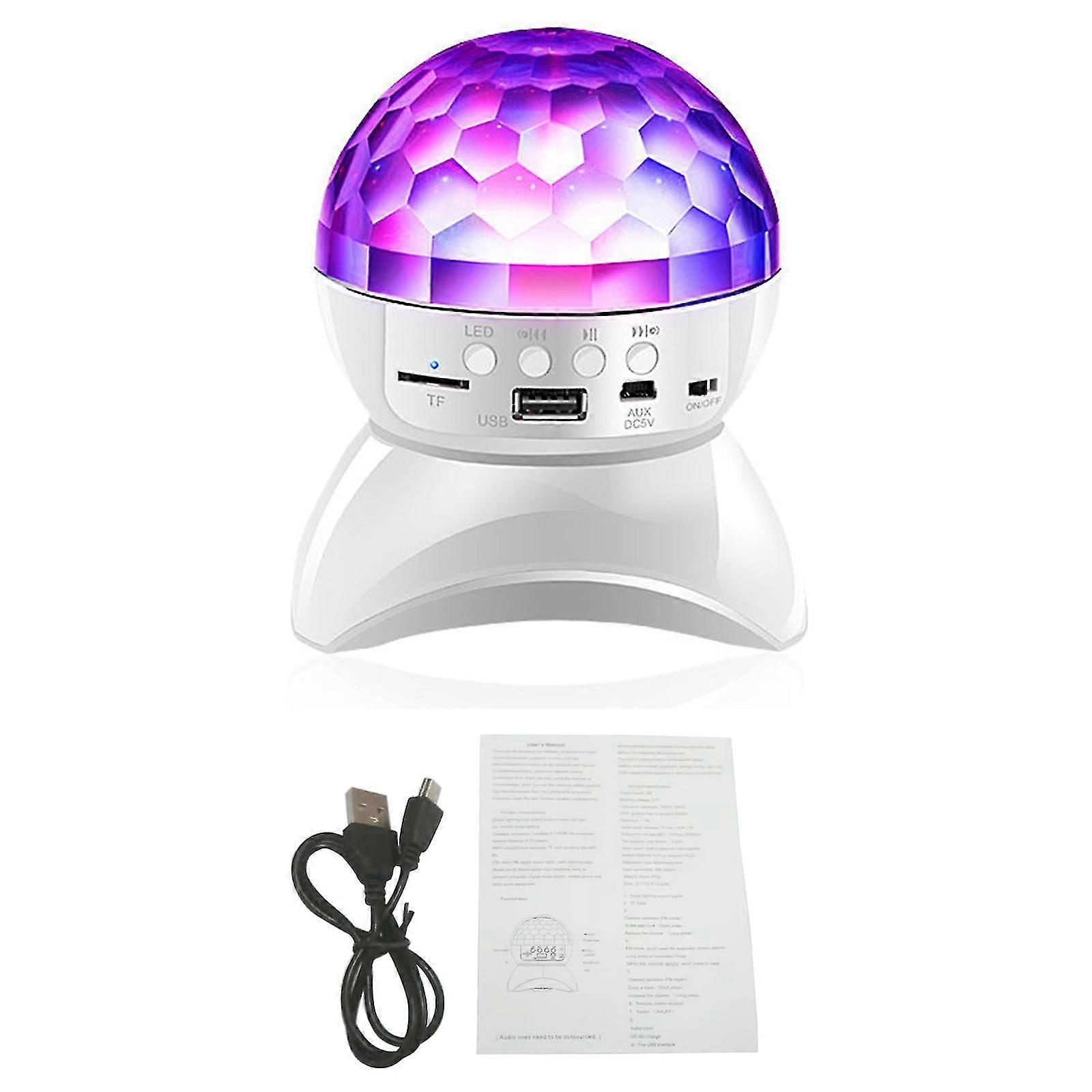 Wireless Speaker Lighting Mobile Stage Light Mini Colorful Small Speaker