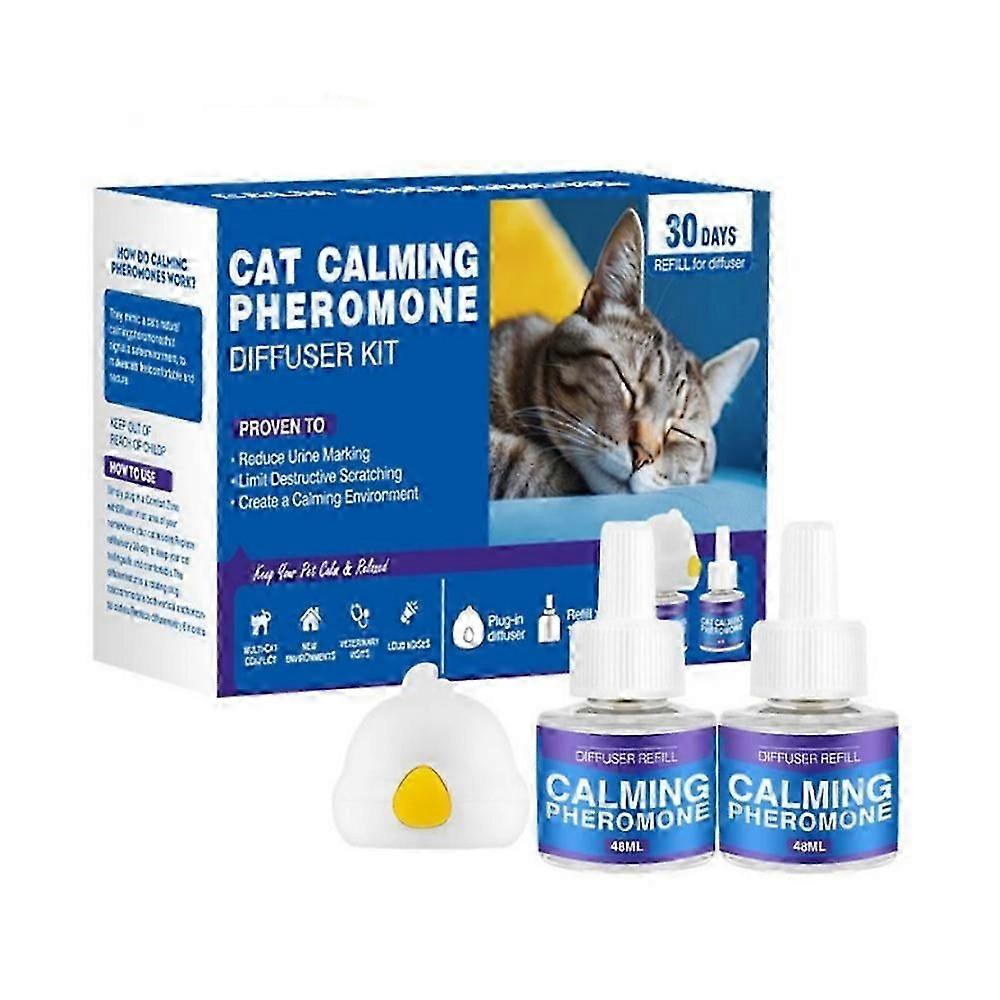 Cat Calming Pheromone Diffuser and Spray Kit