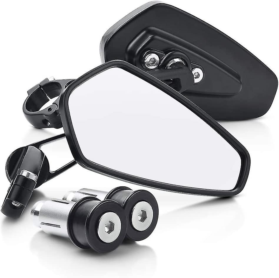 Motorcycle Rear View Mirror With 22mm Screw Handlebar Clamp
