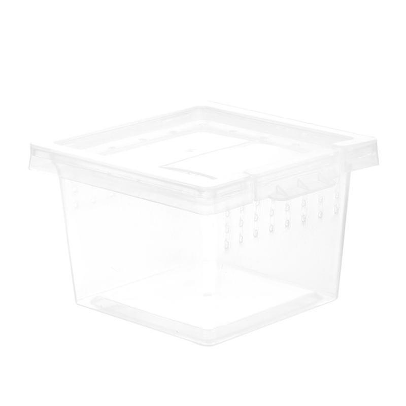 7X7cm Transparent Reptile & Amphibian Habitat Accessories Reptile Breeding Box Reptile Breeding Hold