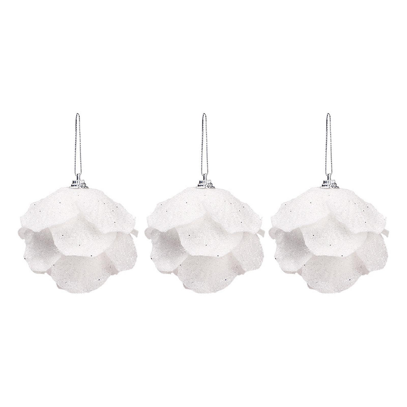 Xmas Tree Hanging Balls Large Petals