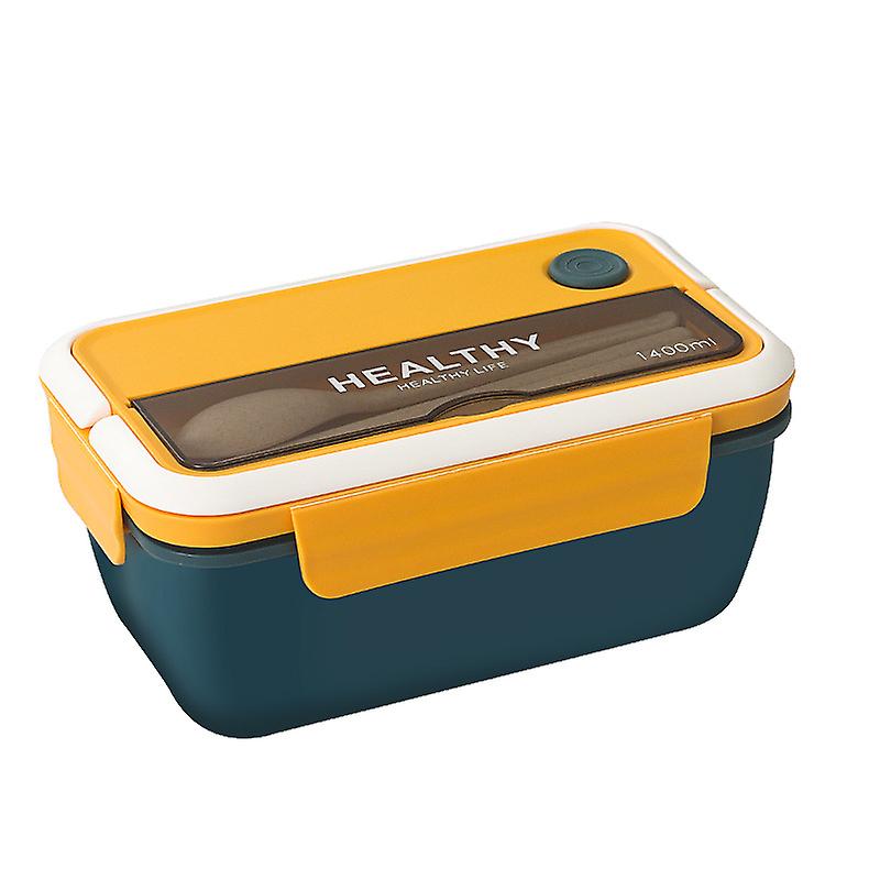 Bento Lunch Boxes for Adults, Eco-Friendly Bento Lunch Box Meal Prep Containers, Microwave Safe,