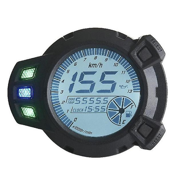 Motorcycle 10000 Rmp 7 Color Oil Level Lcd Digital Instrumentation Speedometer Tachometer Odometer For Yamaha Rxm Bws 125 B U1j6
