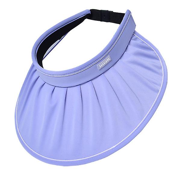 2023 Summer Women's Sunscreen Shell Hat Outdoor Sports Sun Hat Large Brim Upf50+ Uv Protection Empty Top Hat