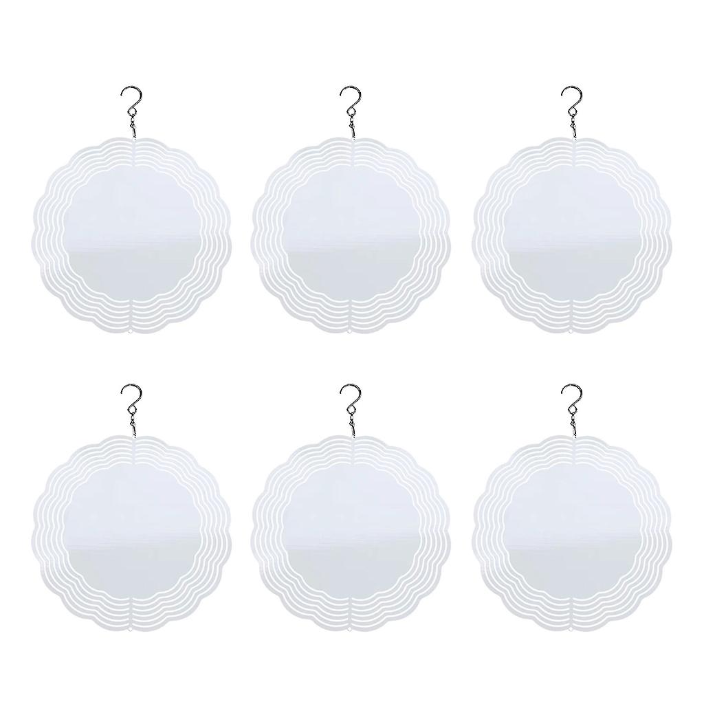 昇華風スピナーブランク3D屋内屋外ガーデンデコレーション用吊り下げ