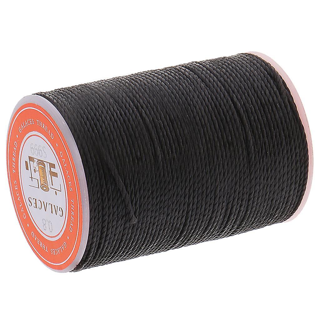 0.8mm Round Polyester Waxed Thread Sewing Stitching DIY Craft Red