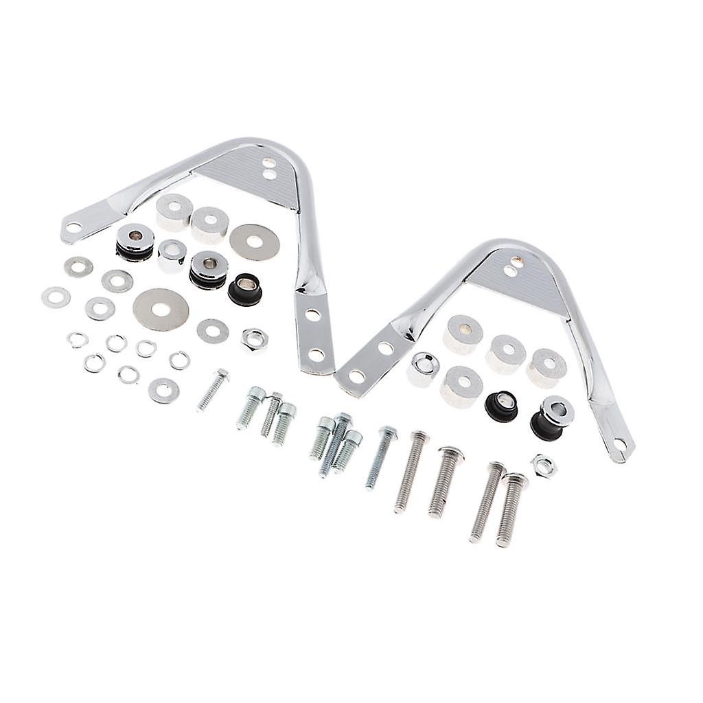 Two Up Luggage Rack Docking Hardware Kit for Harley Touring FL 97-08