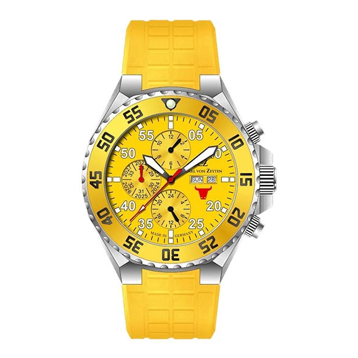 Carl von Zeyten Men's Watch Wristwatch Automatic Belchen CVZ0067YLS