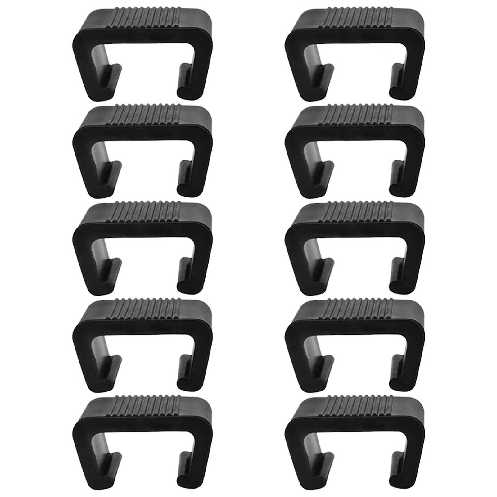 10 Pcs Patio Wicker Furniture Clips Reusable Garden Sofa Fasteners for Rattan Furniture Sofa