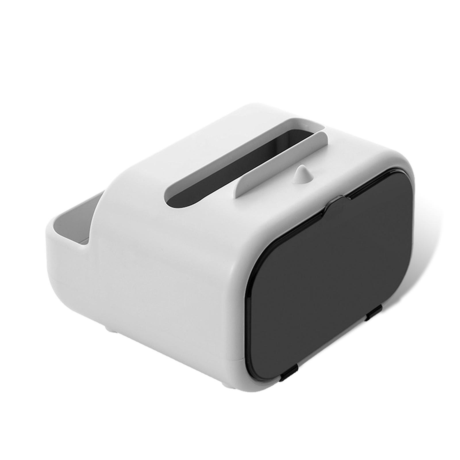 Simple Desktop Storage Tissue Box Large Capacity Smooth Edge Tissue Box For Tissue Paper Facial Tissue