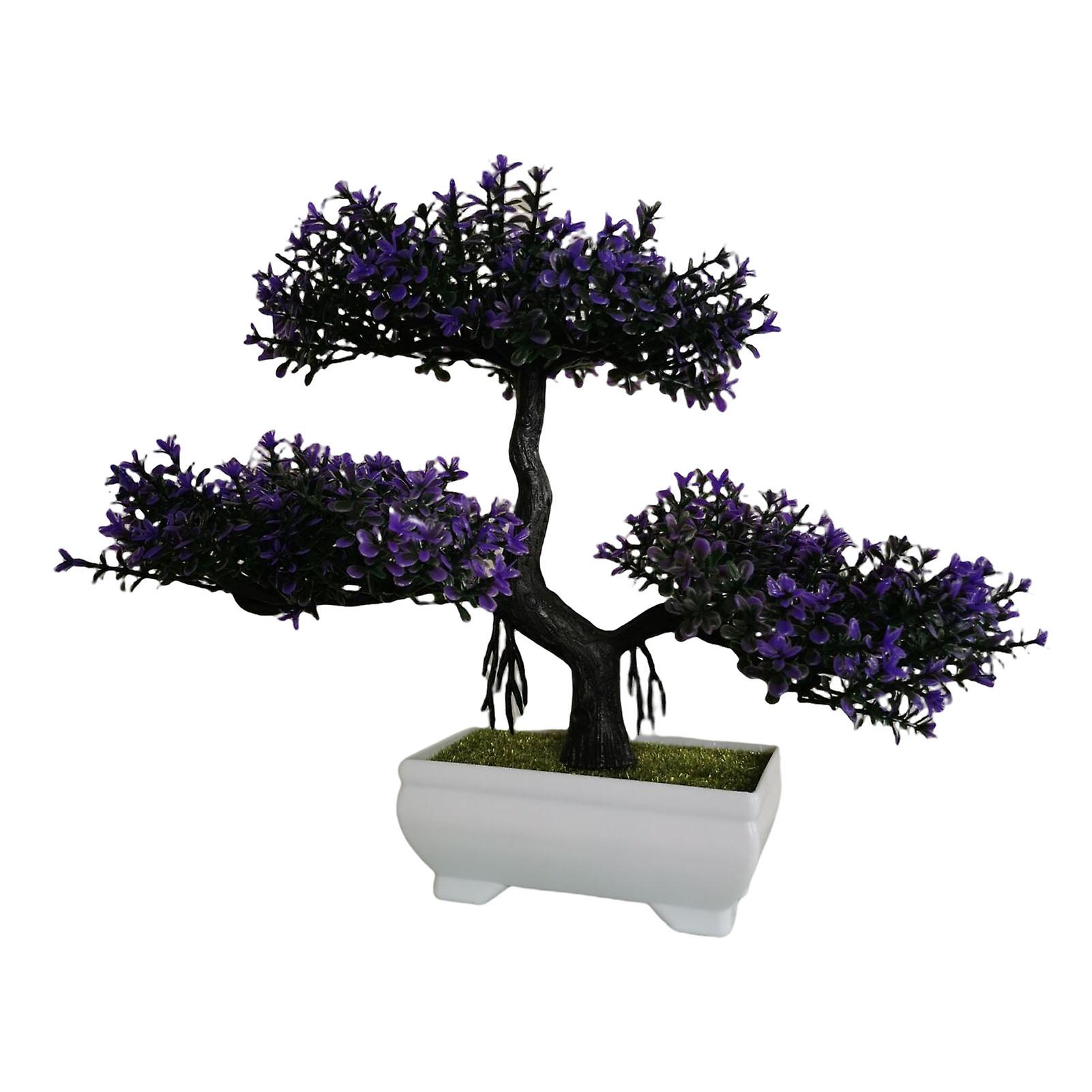 Mini Simulation Tree Potted Plants Home Decoration Plastic Potted Plants