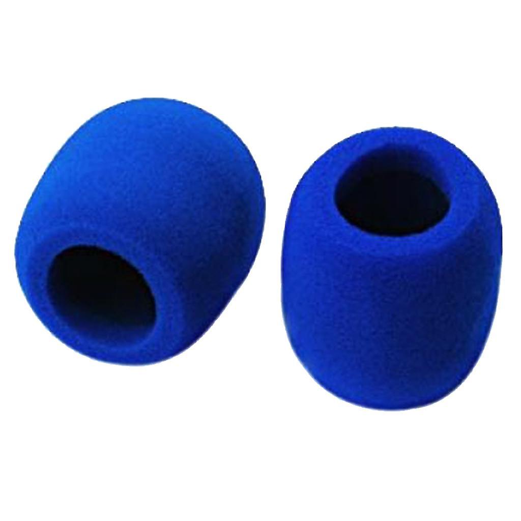 2PCS Blue Microphone Foam Cover