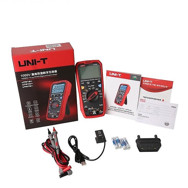 Uni-t Ut61b + Ut61e+ Ut61d+ Digital Multimeter Professional Auto Range True Rms Ac Dc Voltage Current Capacitance Tester