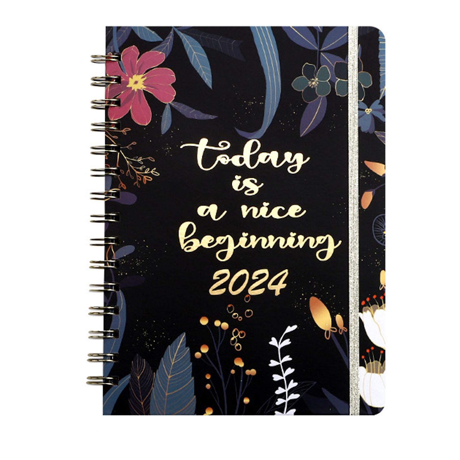 Page Turning Design Plan Notebook High Quality Diary Notebook for Boys Girls