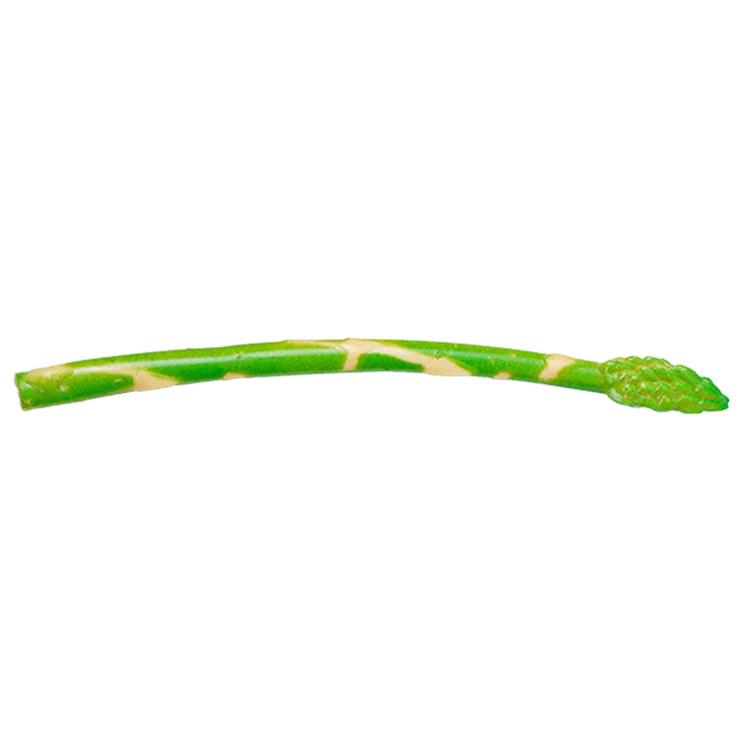 3 x Artificial Asparagus Colorfast Realistic PVC High Simulation Artificial Vegetable for Kitchen