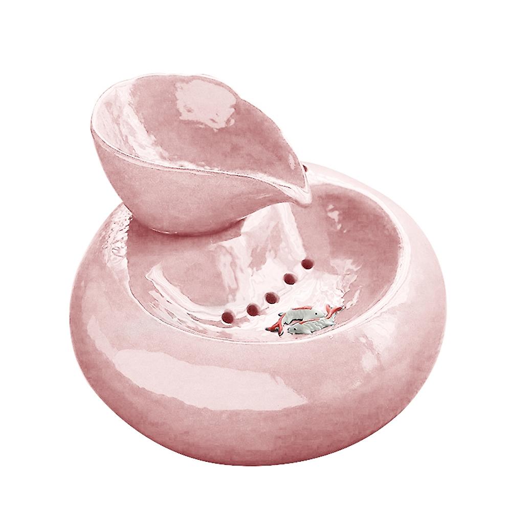 ZHOUBA Porcelain Pet Cats Automatic Water Dispenser Feeder Bottle Drinking Fountain