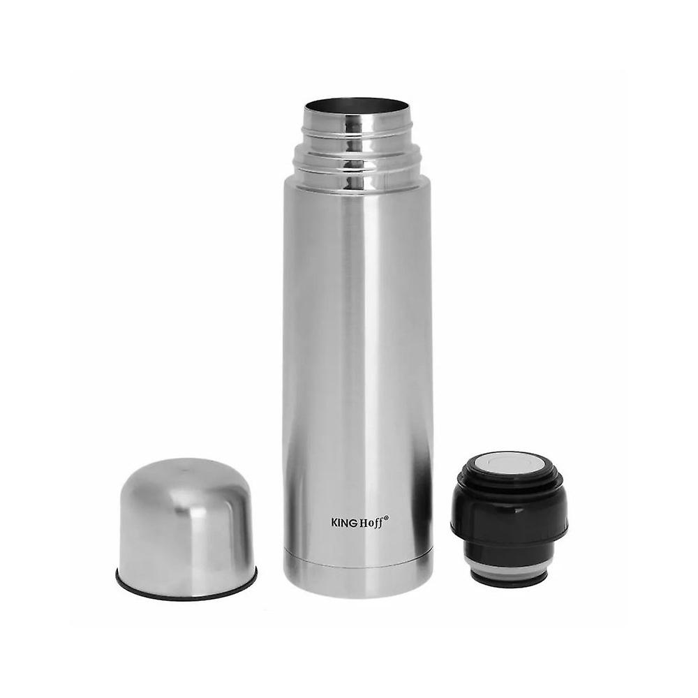 Kinghoff steel thermos 1000 ml Click-clack 8586